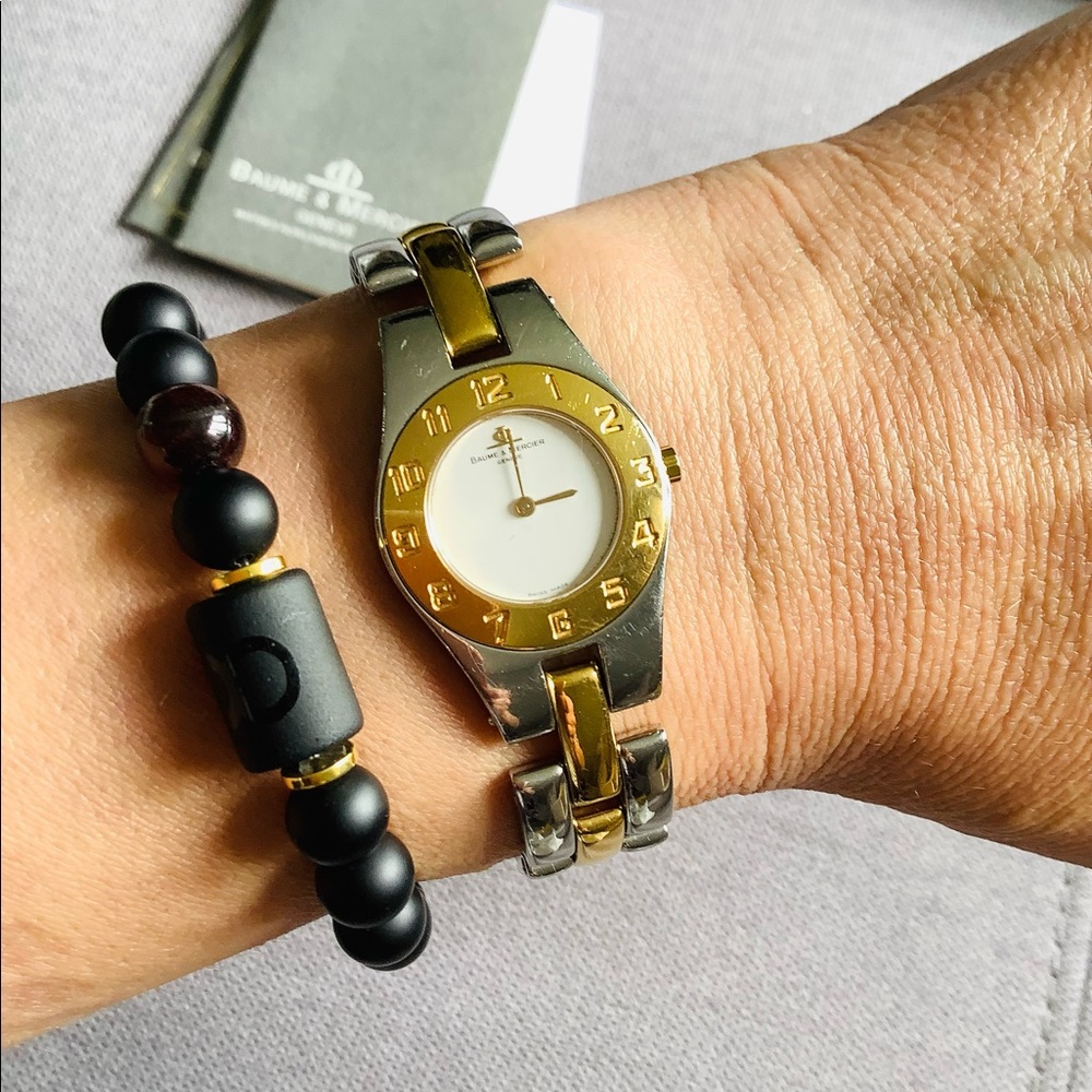 Beautiful SWISS BAUME MERCIER LINEA ladies watch 🔥🔥